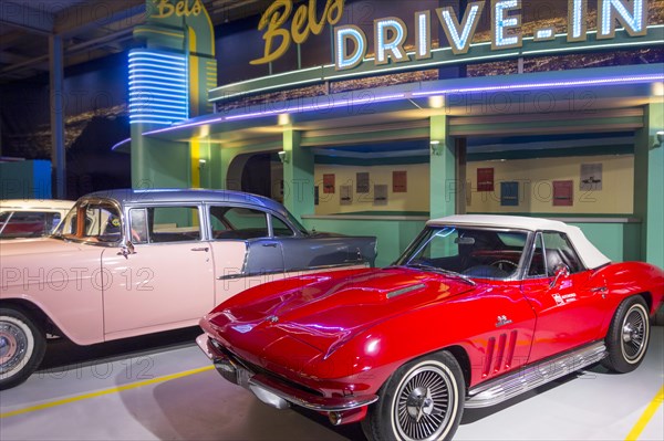 1965 red Chevrolet Corvette Stingray