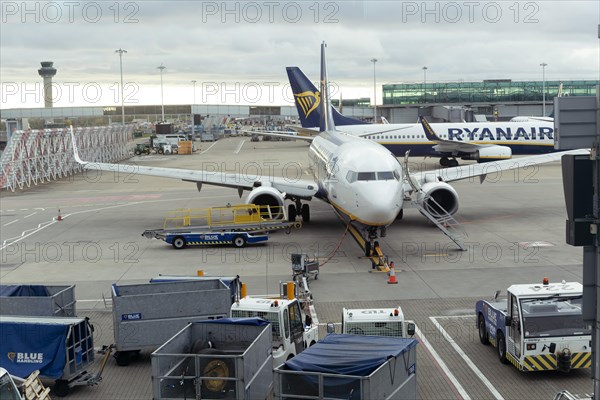 Ryanair airline Boeing 737 plane