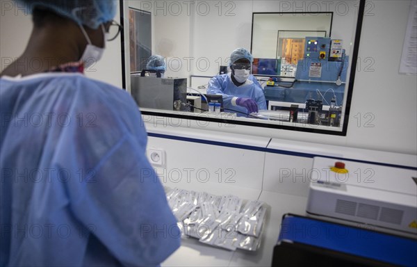 Production of antigen tests at the Institut Pasteur for Senegal