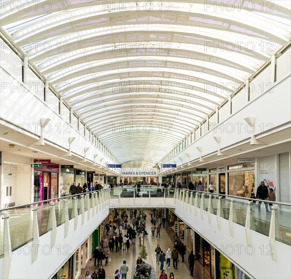 Interior of the Mall shopping centre