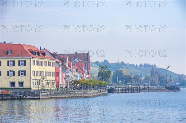 Parts of the lake front seen from the lakeside promenade at the ferry landing stage