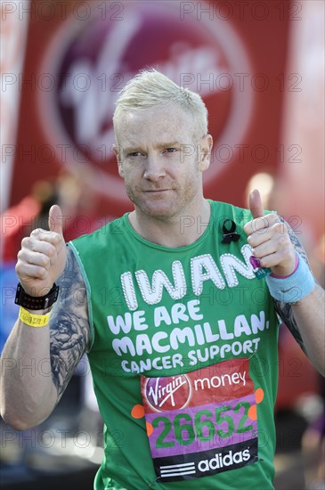 Iwan Thomas at the Virgin London Marathon Start on 21.04.2013 at Blackheath