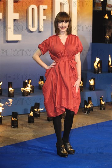 Actress Dakota Blue richards attends the UK Premiere of LIFE OF PI on 03.12.2012 at Empire Leicester Square