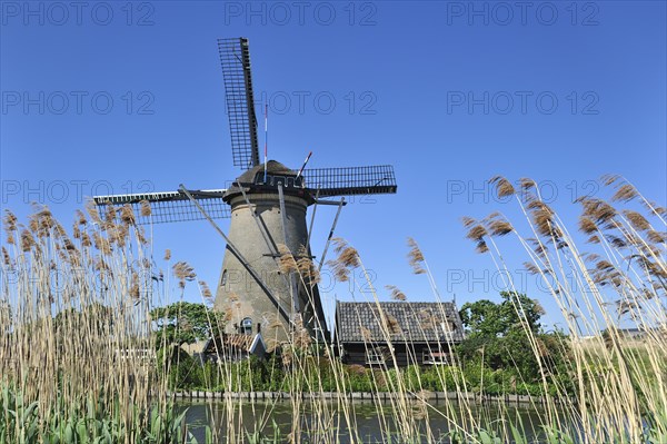 Stone drainage windmills at Kinderdijk