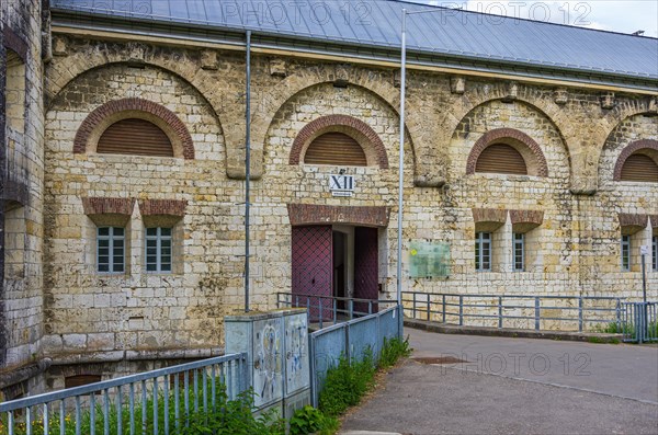 Entrance Factory XII of the stone citadel of the Wilhelmsburg on the Michelsberg