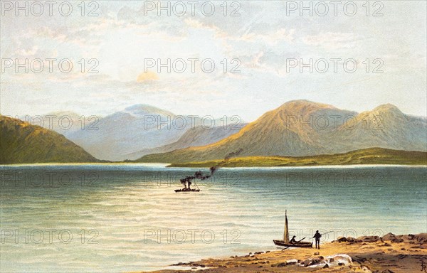 Ardgower Mountains seen from Ballachulish