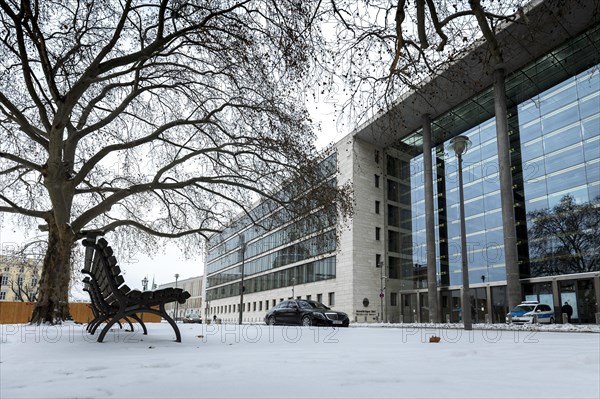 Federal Foreign Office in winter. Berlin