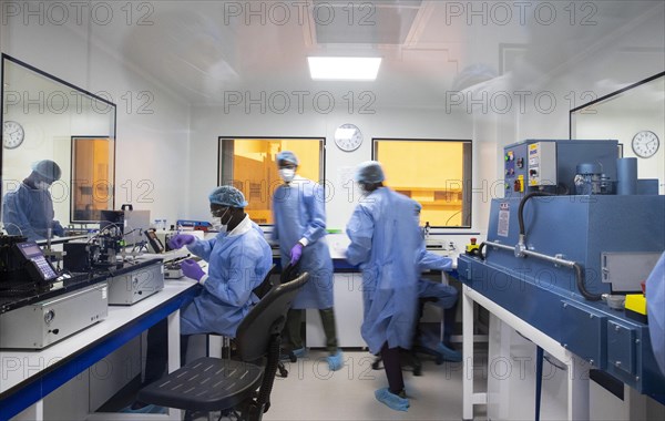 Production of antigen tests at the Institut Pasteur for Senegal