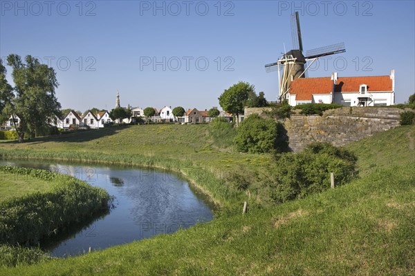 Windmill Den Haas at Zierikzee