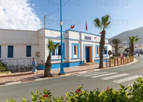 Ecole Halima Essaodia school Art Deco architecture Spanish colonial building