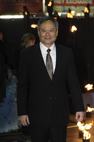 Director Ang Lee attends the UK Premiere of LIFE OF PI on 03.12.2012 at Empire Leicester Square