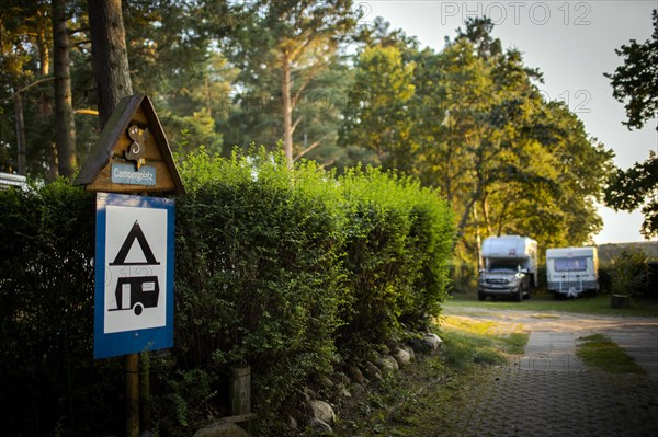 Camping site in Raedigke