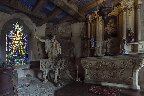 Castle chapel of the former Thurant castle