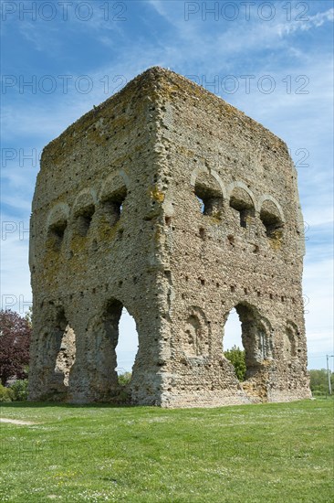 Autun. The so-called temple of Janus dates from the 1st century AD. Morvan regional natural park. Saone et Loire department. Bourgogne Franche Comte. France