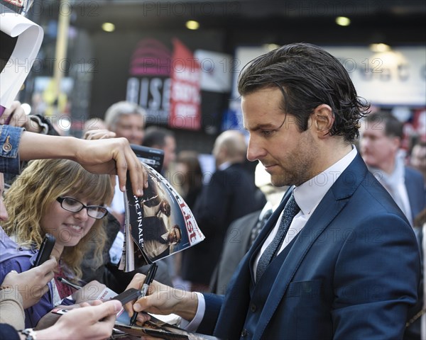 Bradley Cooper attends the European Premiere of The Hangover Part III on 22.05.2013 at Empire Leicester Square