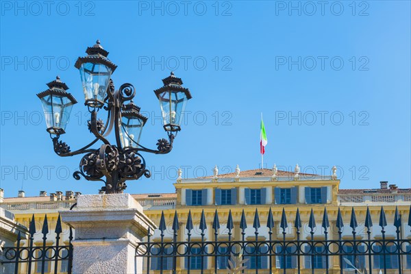 Villa Reale and Street Lamp in Monza