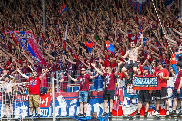 Fan curve of 1. FC Heidenheim