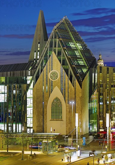 The Paulinum - Assembly Hall and University Church of St Paul in the Evening