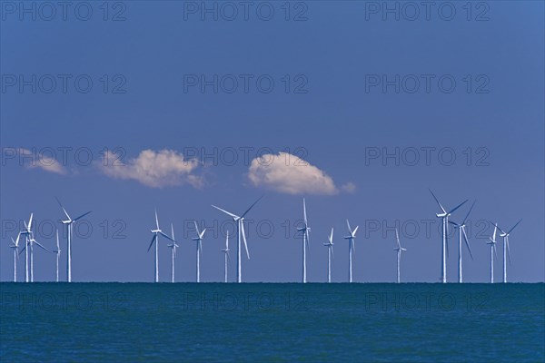 Wind turbines in the Baltic Sea of the Nysted