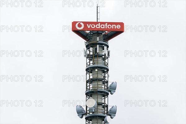 Radio mast of the mobile phone company Vodafone. Berlin