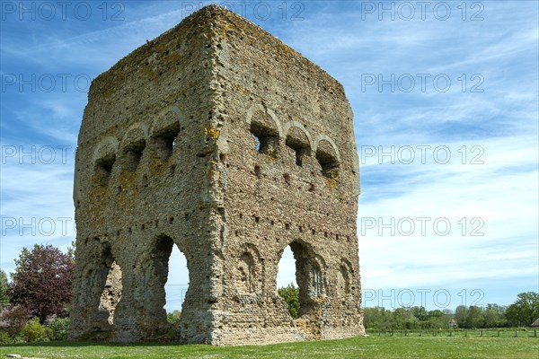 Autun. The so-called temple of Janus dates from the 1st century AD. Morvan regional natural park. Saone et Loire department. Bourgogne Franche Comte. France