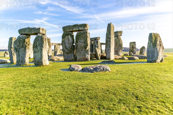 Standing stones of Neolithic henge