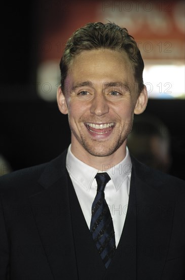 Actor Tom Hiddleston attends the UK Premiere of LIFE OF PI on 03.12.2012 at Empire Leicester Square