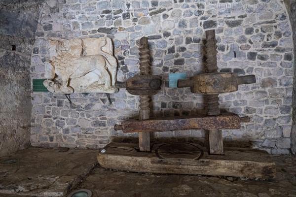 Old olive oil press