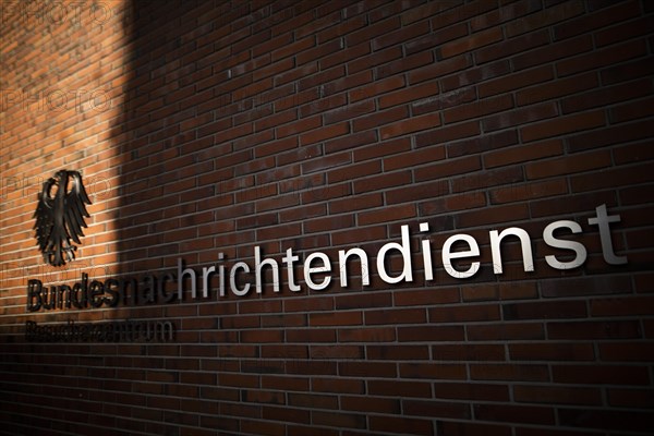 Lettering 'Bundesnachrichtendienst'