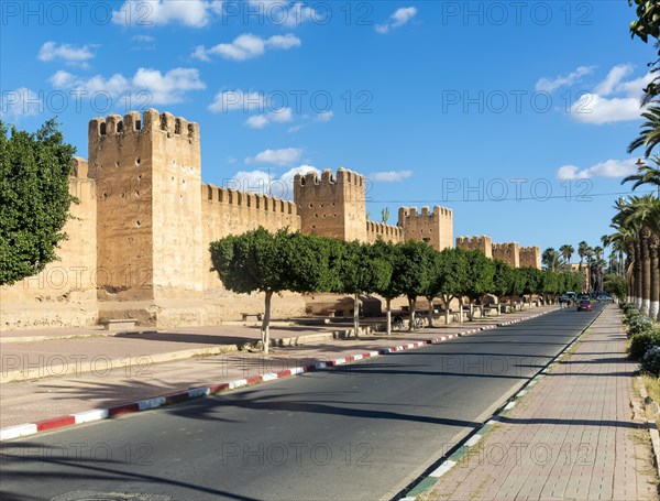 City medina defensive walls