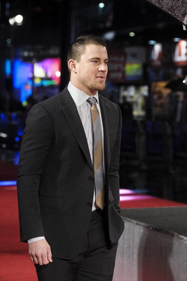 Channing Tatum attends the G.I JOE UK Premiere on 18.03.2013 at The Empire Leicester Square
