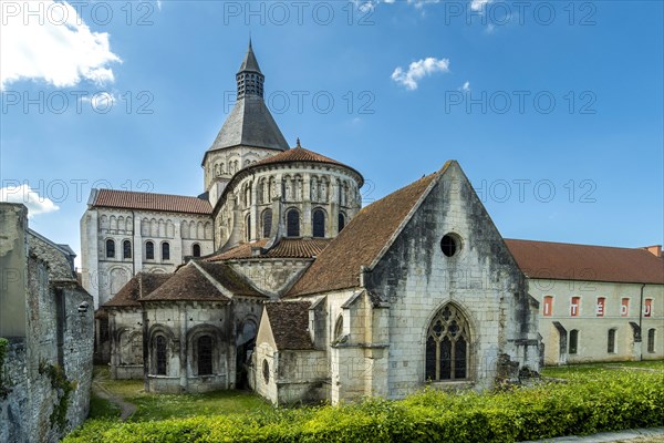 La Charite-sur-Loire. Notre-Dame church