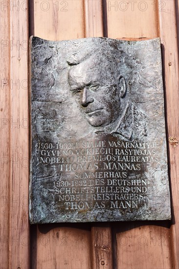 Bronze plaque