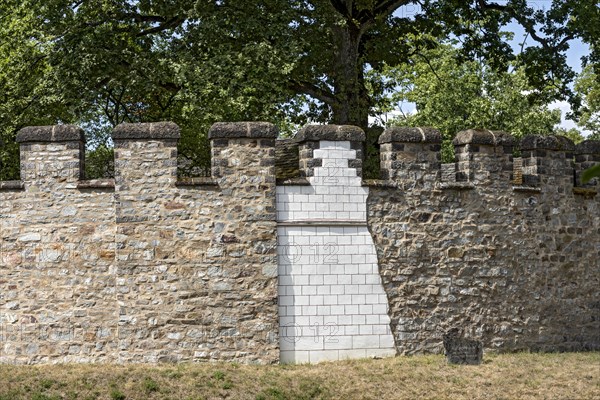 Weir wall