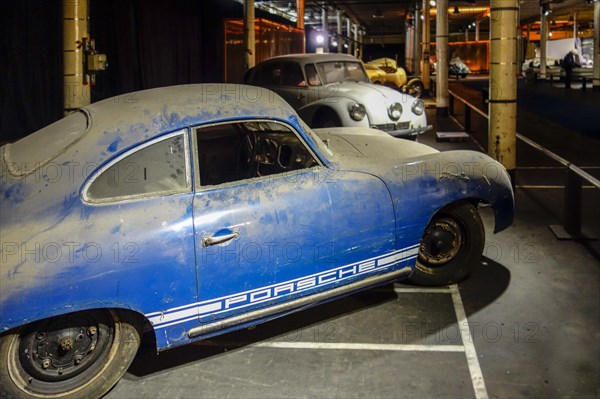 Rusty and dusty 1952 Porsche 356 B