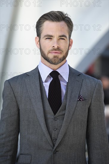 Chris Pine attends the International Premiere of Star Trek Into Darkness on 02.05.2013 at The Empire Leicester Square