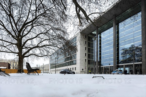 Federal Foreign Office in winter. Berlin