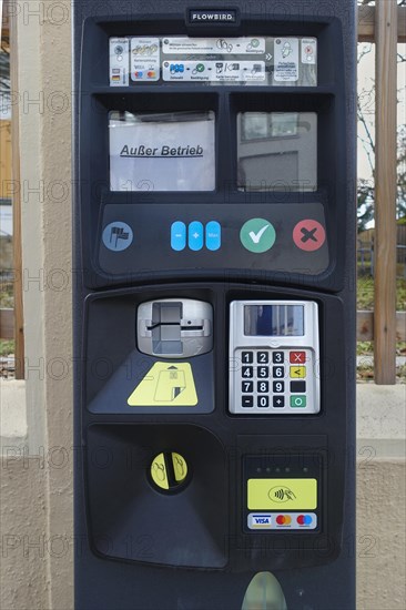 Parking ticket machine