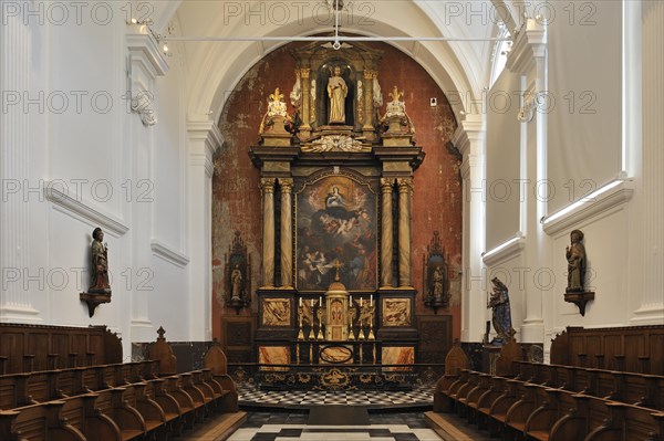 Altar of the Bijloke abbey church at STAM
