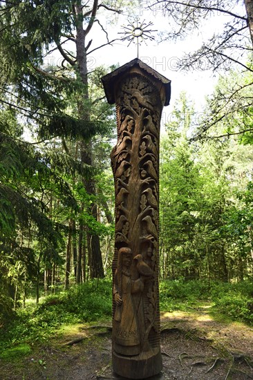 Wooden sculpture