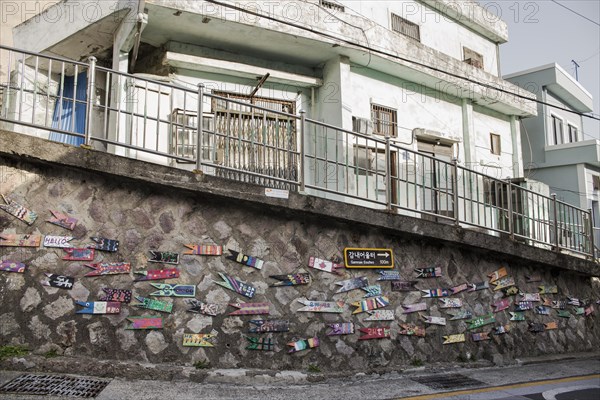 Street view in Gamcheon Cultual Village