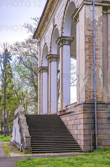 The Wallenstein Loggia in Libosad Park in Valdice near Jicin