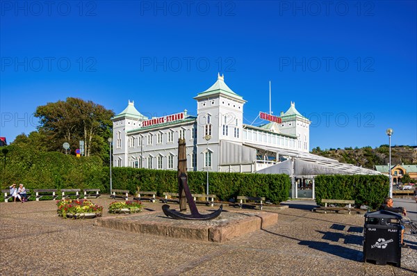 Skagerack Culture House and Restaurant on the waterfront in Stroemstad