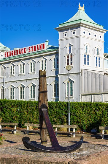 Skagerack Culture House and Restaurant on the waterfront in Stroemstad