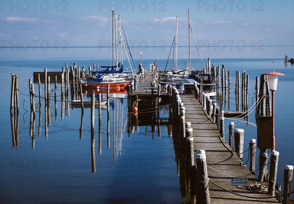 Boats at the Steeg in Rantum Harbour on Sylt