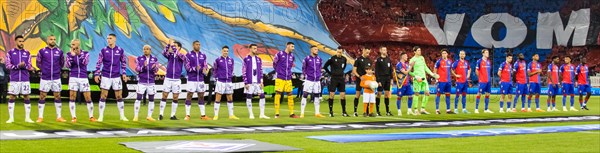 ACF Fiorentina on the left and FC Basel on the right