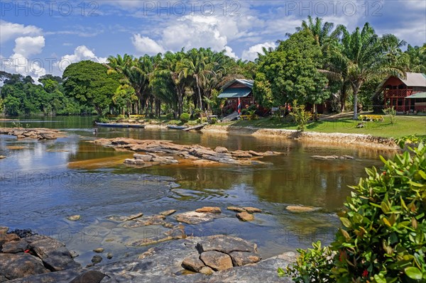 Menimi Eco Resort along the Suriname River near Aurora