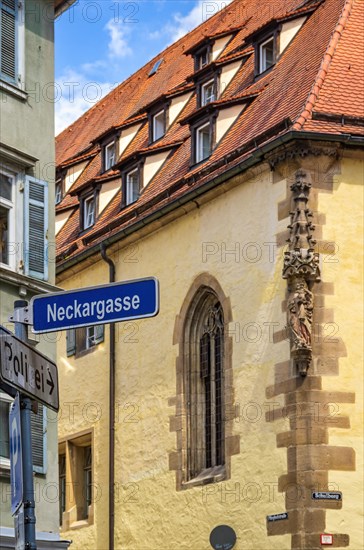 The Gothic building of the Bebenhaeuser Pfleghof