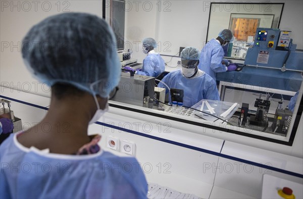 Production of antigen tests at the Institut Pasteur for Senegal