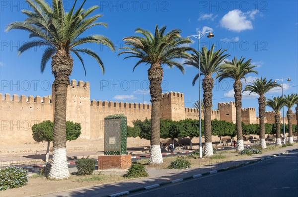 City medina defensive walls